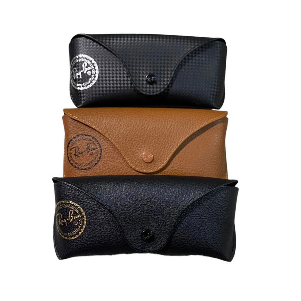 Ray-Ban Glasses Case Set - Black and Brown